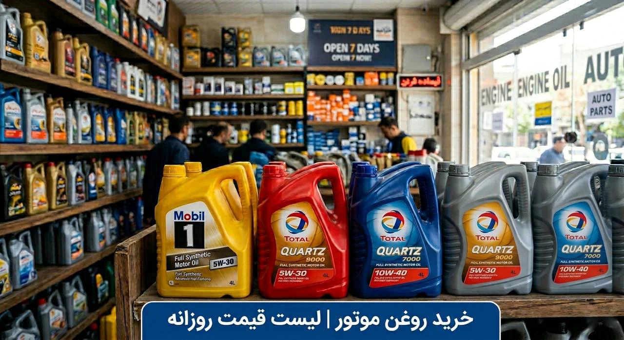 خرید روغن موتور | قیمت روز