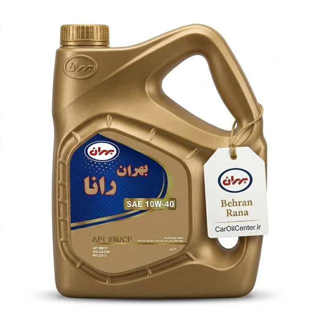 روغن موتور بهران رانا 10W-40 حجم 4 لیتر (Behran)