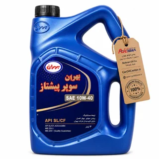 روغن موتور بهران سوپر پیشتاز 10W40 SL حجم 4 لیتر (Behran)