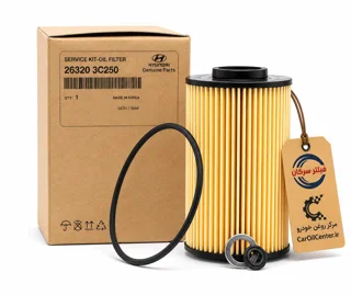 فیلتر روغن اصلی هیوندای و کیا مدل 26320-3C250 ساخت کره (Hyundai / Kia Genuine Oil Filter)